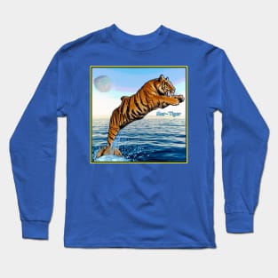 Tiger Dolphin Long Sleeve T-Shirt